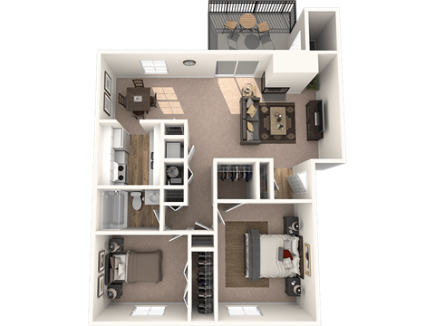 7401 Merganser Drive 1-3 Beds Apartment, Affordable for Rent - Photo Gallery 16